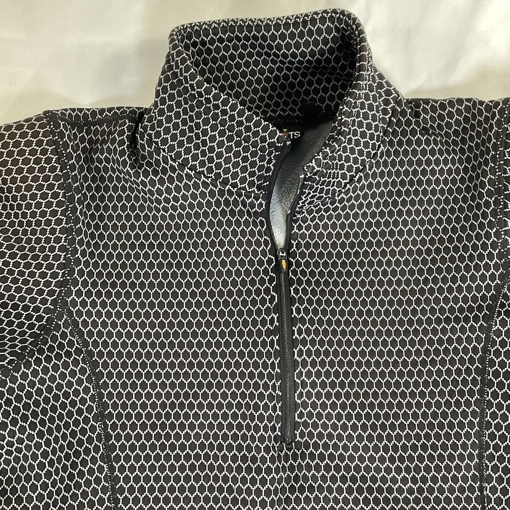 Kerrits Muzzle Nuzzle Half Zip Fleece Lined Riding Top Women's M Equestrian 291 - Picture 4 of 9